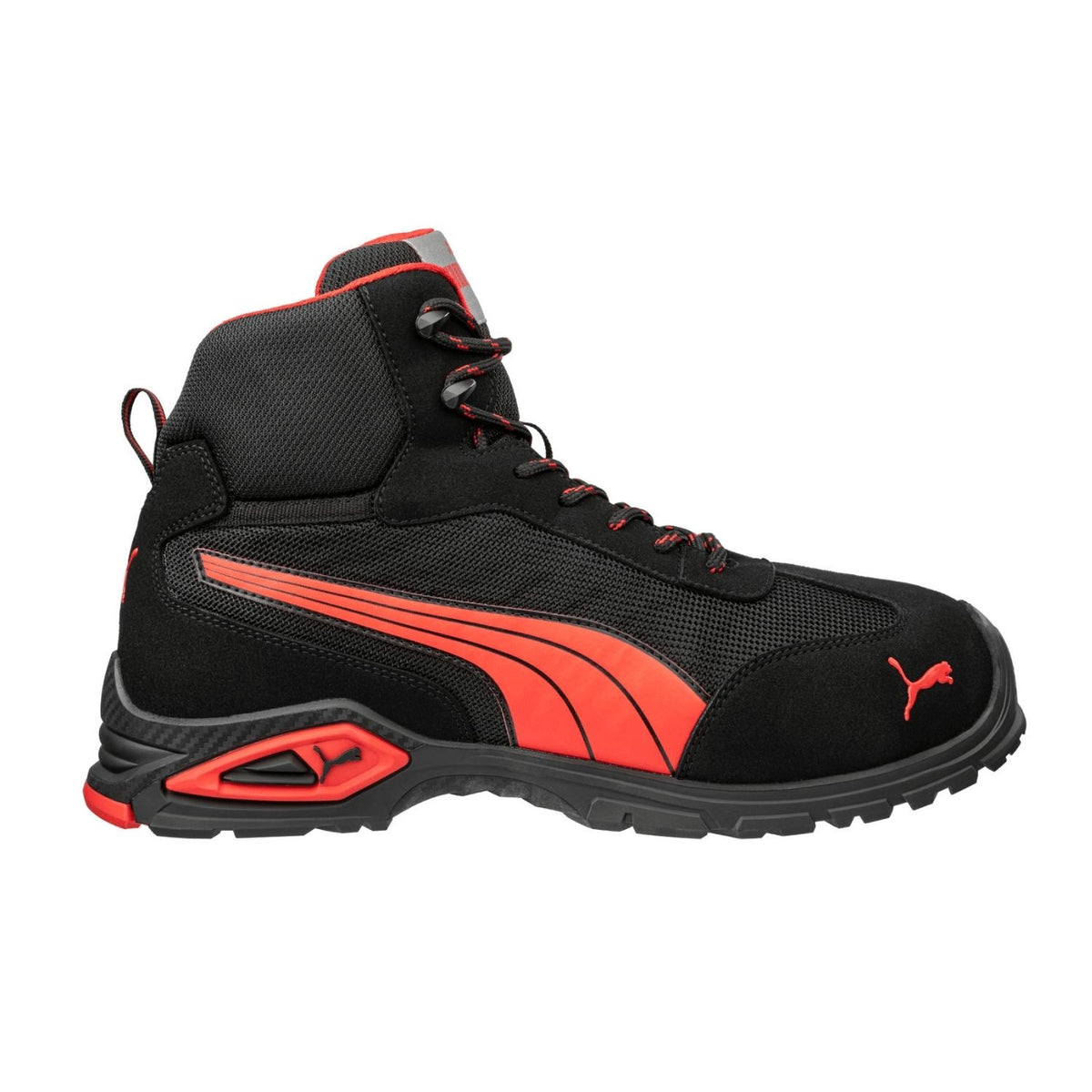 Puma Safety Madrid Mid S1 PL FO SR Alüminyum Burunlu İş Güvenliği Botu
