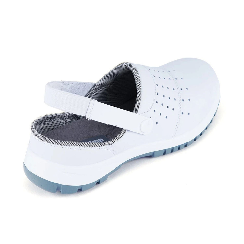 Mekap Pro Slipper 211-01 O1 Korumasız Beyaz Mikrofiber İş Güvenlik Terliği