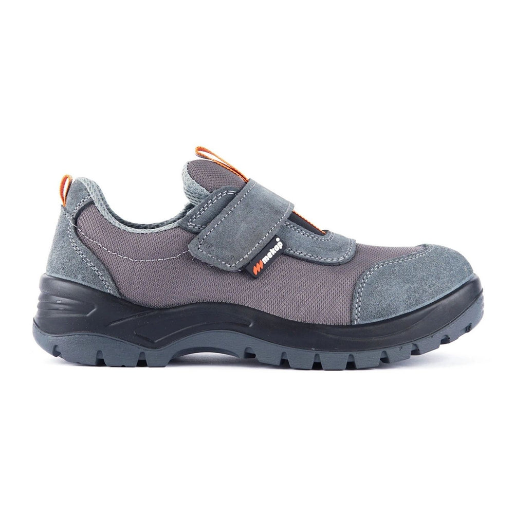 Mekap Pro Jüpiter 118 S1 Çelik Burunlu Gri Süet İş Ayakkabısı