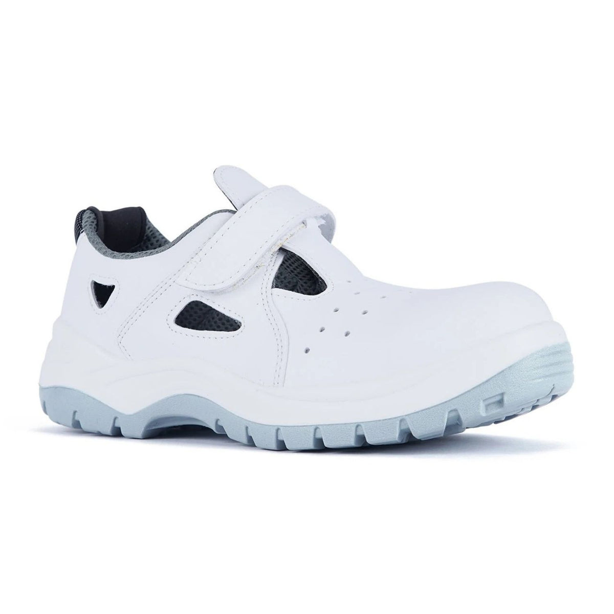Mekap Pro Sandal 234 S1 Beyaz Hijyen İş Ayakkabısı
