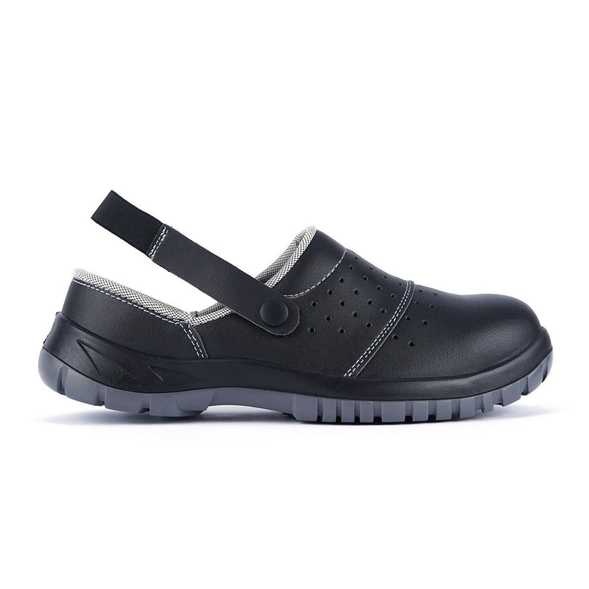 Mekap Pro Slipper 211-03 O1 Korumasız Siyah Mikrofiber İş Güvenlik Terliği