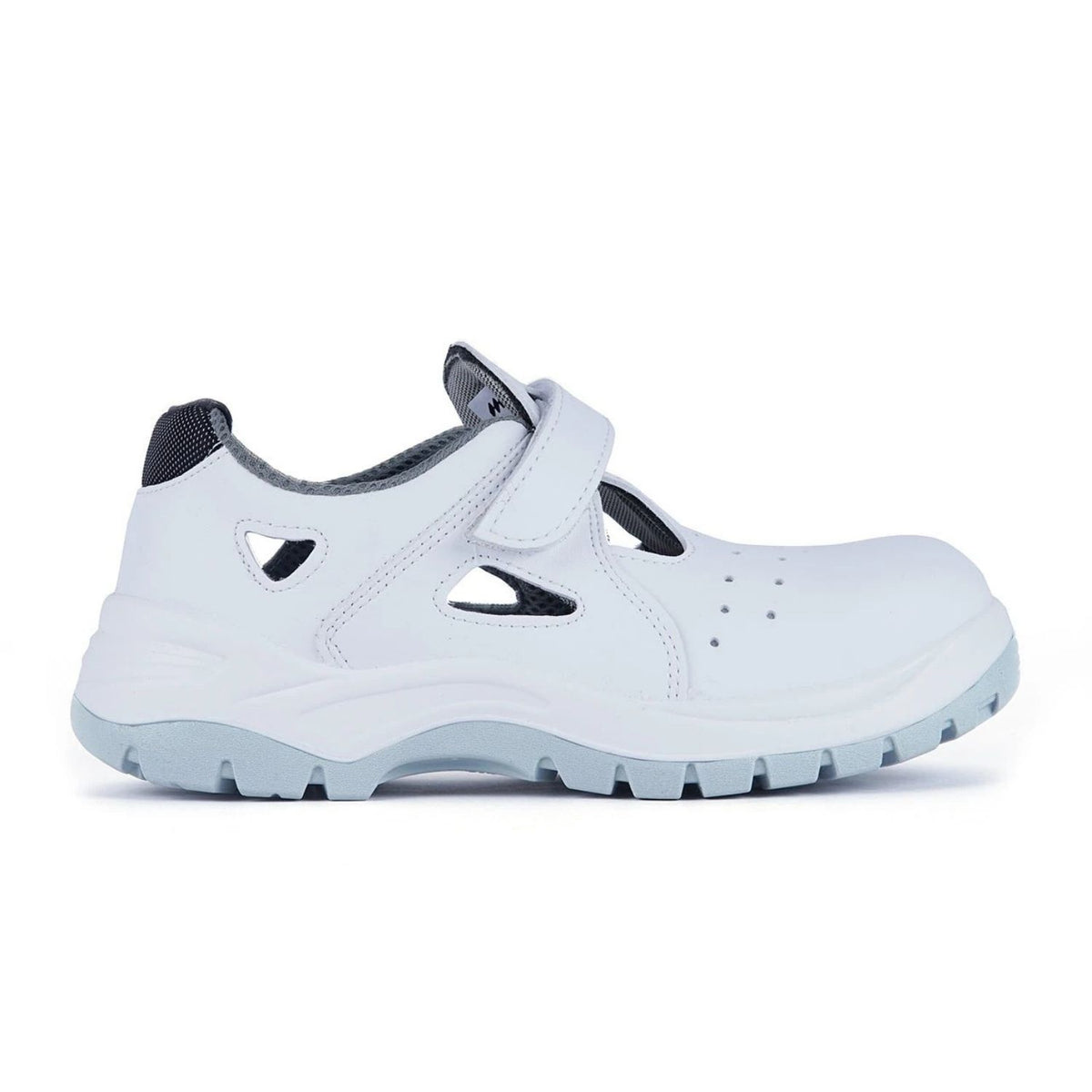 Mekap Pro Sandal 234 S1 Beyaz Hijyen İş Ayakkabısı