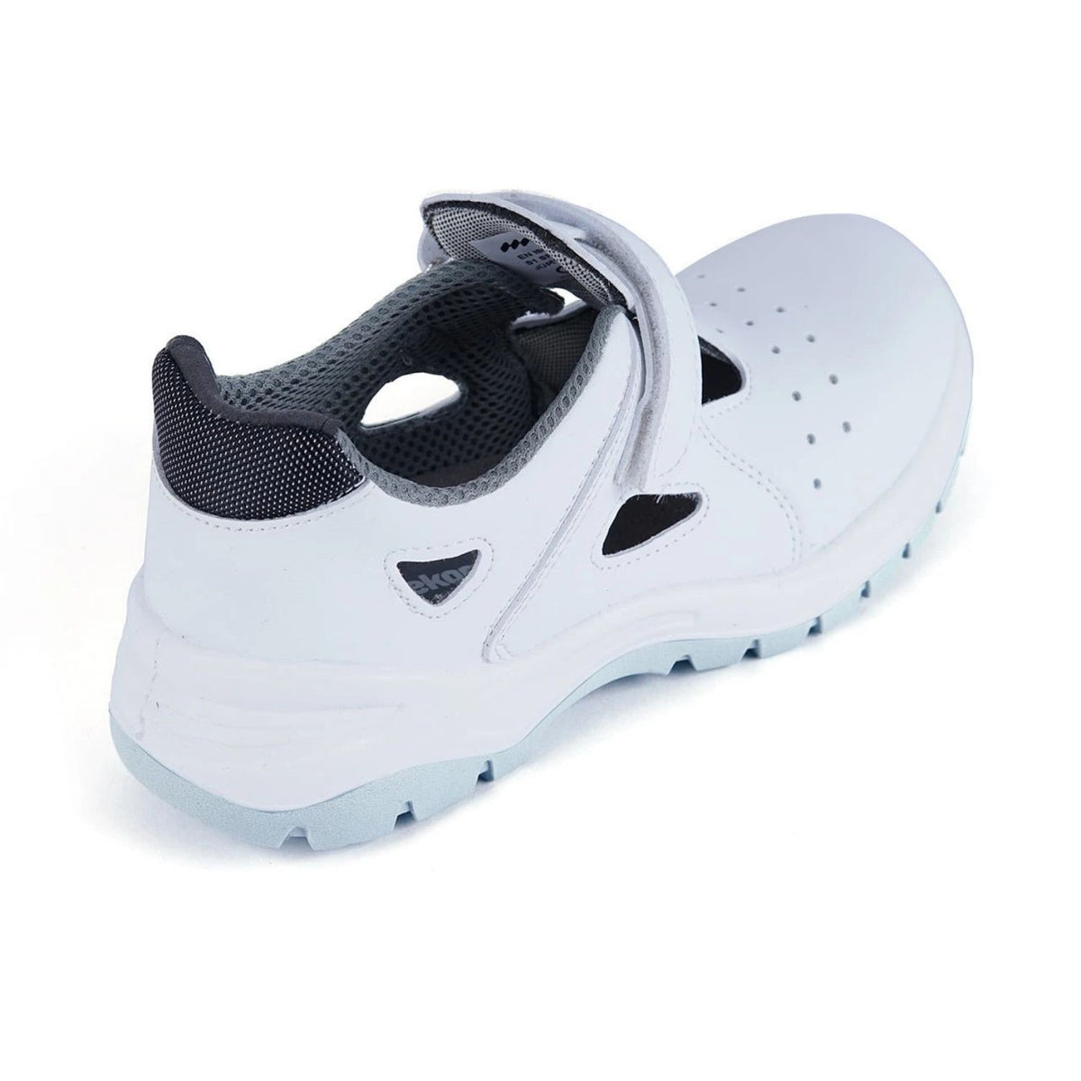 Mekap Pro Sandal 234 S1 Beyaz Hijyen İş Ayakkabısı