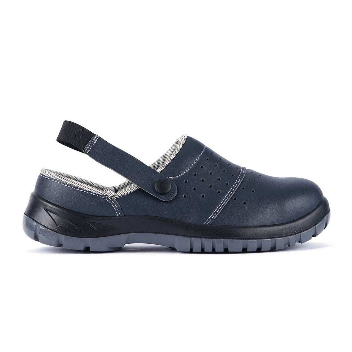 Mekap Pro Slipper 211-02 O1 Korumasız Lacivert Mikrofiber İş Güvenlik Terliği